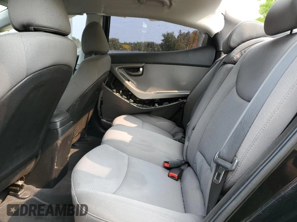 2013 Hyundai Elantra Limited z VIN 5NPDH4AE8DH198573, wystawiony jako Copart lot #58902955 z przebiegiem 201 516 mil mil oraz Szkoda całkowita • Salvage title. Historia ofert i sprzedaży dostępna na DreamBid. Obrazek 10.