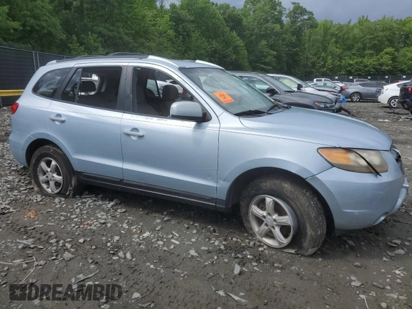 2007 Hyundai Santa Fe GLS z VIN 5NMSG73DX7H081336, wystawiony jako Copart lot #55415835 z przebiegiem 160 684 mil mil oraz Szkoda całkowita • Salvage title. Historia ofert i sprzedaży dostępna na DreamBid. Obrazek 4.