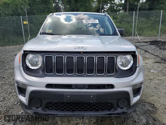 2021 Jeep Renegade Upland z VIN ZACNJDAB7MPN21479, wystawiony jako Copart lot #61556953 z przebiegiem Nie podano mil oraz Czysty tytuł • Clean title. Historia ofert i sprzedaży dostępna na DreamBid. Obrazek 5.