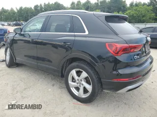 2019 Audi Q3 Premium Plus with VIN WA1BECF31K1082406, listed as a Copart auction lot 58633173 with 7,619 mi miles. Bid and sale history available at carsss.com. Image 2.