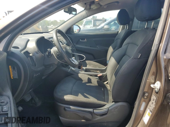 2011 Kia Sportage LX with VIN KNDPBCA2XB7110381, listed as a Copart auction lot 65434035 with 117,025 mi miles and Salvage title. Bid and sale history available at DreamBid. Image 7.