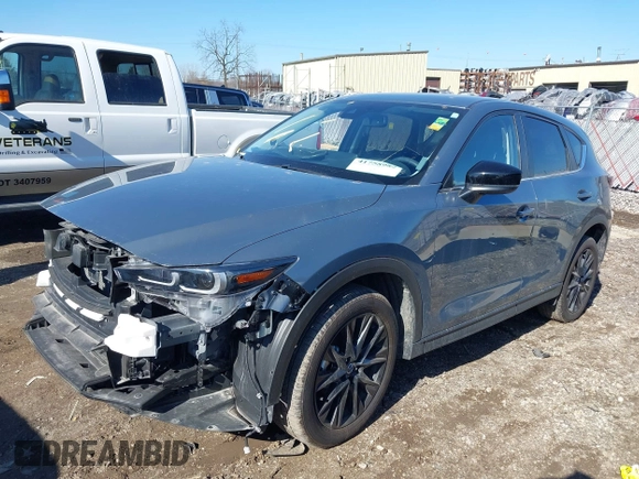 2023 Mazda CX-5 2.5 S Carbon Edition with VIN JM3KFBCM2P0277803, listed as a IAAI auction lot 41758982 with 15,745 mi miles. Bid and sale history available at carsss.com. Image 17.
