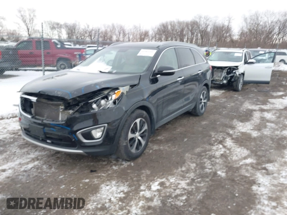 2016 Kia Sorento EX with VIN 5XYPH4A1XGG023621, listed as a IAAI auction lot 41583266 with 123,039 mi miles. Bid and sale history available at carsss.com. Image 17.