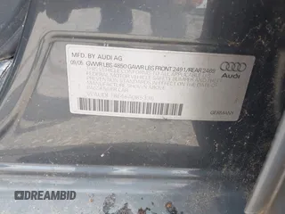 2006 Audi A4 2.0T with VIN WAUDF78E46A085336, listed as a IAAI auction lot 42118817 with 1 mi miles. Bid and sale history available at carsss.com. Image 9.