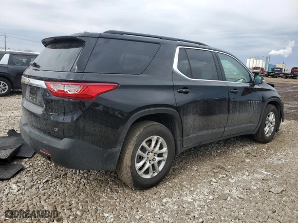 2020 Chevrolet Traverse LT Cloth with VIN 1GNEVGKWXLJ172205, listed as a Copart auction lot 46697765 with 78,940 mi miles and Salvage Title. Bid and sale history available at carsss.com. Image 3.