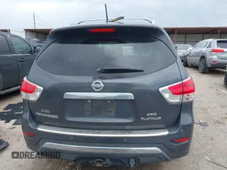 2014 Nissan Pathfinder S z VIN 5N1AR2MM0EC705286, wystawiony jako IAAI lot #41909850 z przebiegiem 136 091 mil mil oraz . Historia ofert i sprzedaży dostępna na DreamBid. Obrazek 17.