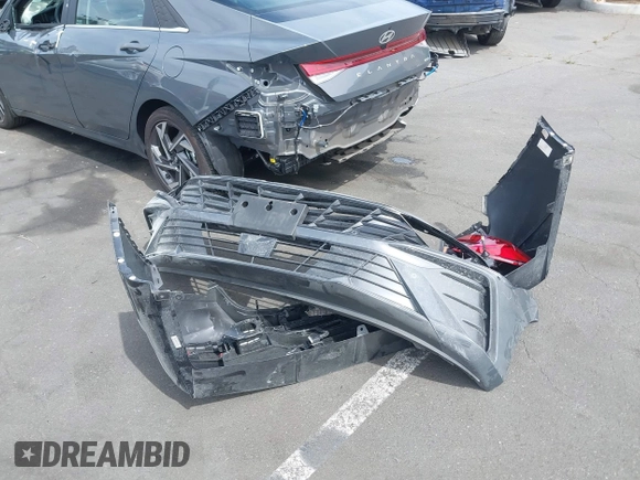 2024 Hyundai Elantra Limited with VIN KMHLN4DJ6RU097585, listed as a IAAI auction lot 42239279 with 4,355 mi miles and . Bid and sale history available at DreamBid. Image 12.