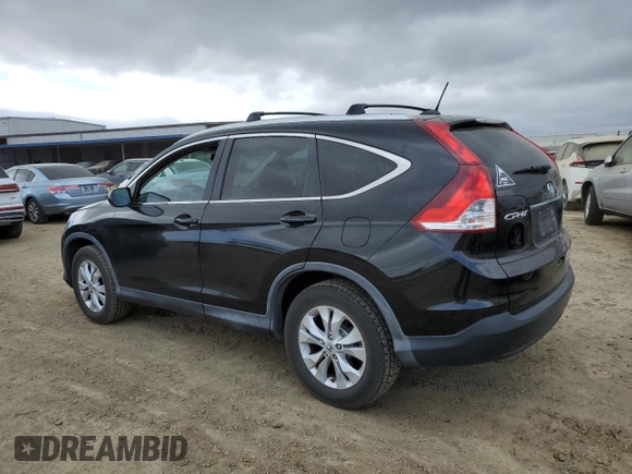 2013 Honda CR-V EX-L with VIN 2HKRM4H75DH615737, listed as a Copart auction lot 50718155 with 140,877 mi miles and Salvage Title. Bid and sale history available at carsss.com. Image 2.