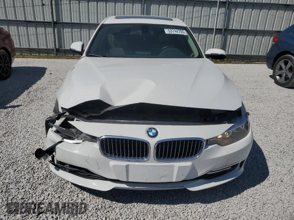 2012 BMW 3 Series 328i with VIN WBA3A5C57CF257346, listed as a Copart auction lot 53744705 with 118,242 mi miles and Salvage title. Bid and sale history available at DreamBid. Image 5.