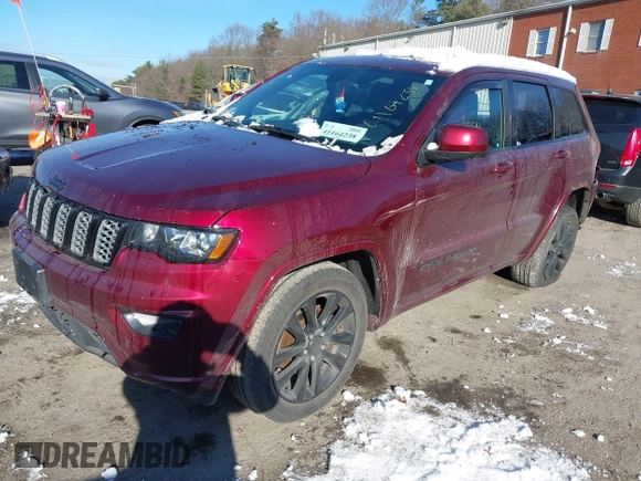 2017 Jeep Grand Cherokee Laredo with VIN 1C4RJFAG1HC781902, listed as a IAAI auction lot 41164238 with 59,755 mi miles. Bid and sale history available at carsss.com. Image 18.