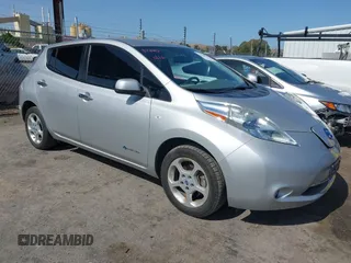 2011 Nissan LEAF SL-e z VIN JN1AZ0CP7BT008166, wystawiony jako IAAI lot #42265579 z przebiegiem 76 919 mil mil oraz . Historia ofert i sprzedaży dostępna na DreamBid. Obrazek 1.