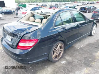 2009 Mercedes-Benz C 300 Sport with VIN WDDGF54X69R054886, listed as a IAAI auction lot 42541090 with 189,020 mi miles and . Bid and sale history available at DreamBid. Image 4.