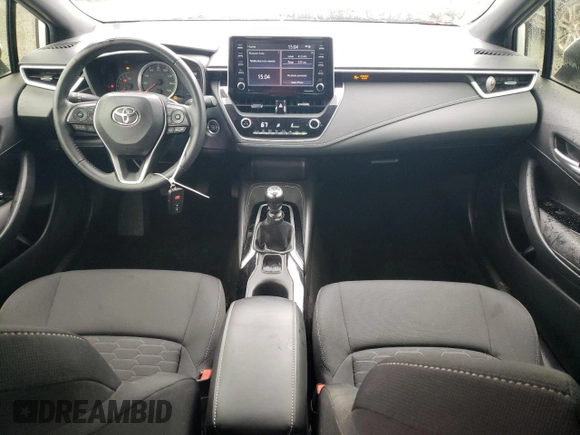 2021 Toyota Corolla Hatchback SE with VIN JTNB4MBE2M3127345, listed as a Copart auction lot 81556334 with 51,175 mi miles and Salvage Title. Bid and sale history available at carsss.com. Image 8.