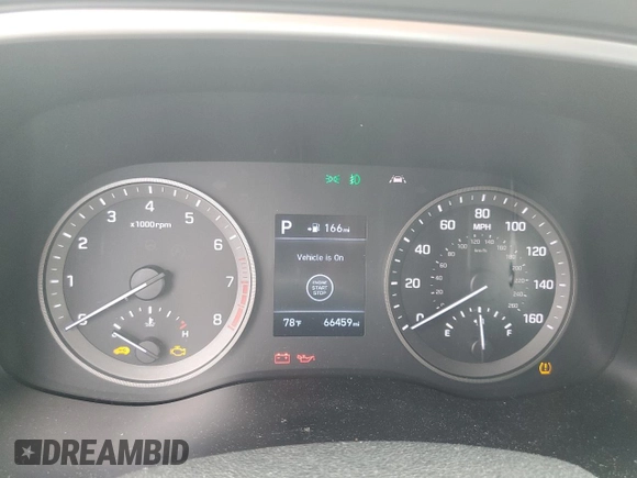 2020 Hyundai Tucson SEL with VIN KM8J3CAL6LU091225, listed as a Copart auction lot 56915555 with 66,459 mi miles and Salvage title. Bid and sale history available at DreamBid. Image 9.
