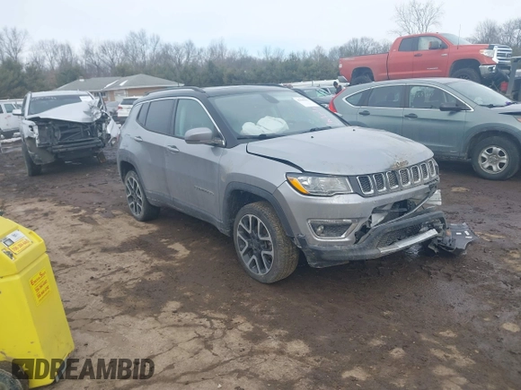 2018 Jeep Compass Limited with VIN 3C4NJDCB1JT238287, listed as a IAAI auction lot 41640492 with 74,554 mi miles and . Bid and sale history available at carsss.com. Image 1.