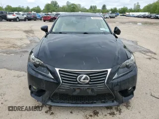 2014 Lexus IS 250 with VIN JTHCF1D21E5000577, listed as a Copart auction lot 56683535 with 110,430 mi miles and Salvage title. Bid and sale history available at DreamBid. Image 5.