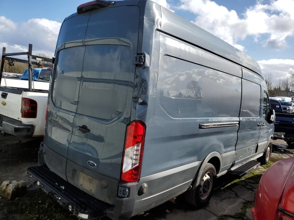 2020 Ford Transit Cargo with VIN 1FTBR3X88LKA55770, listed as a Copart auction lot 45930895 with 67,577 mi miles and Salvage Title. Bid and sale history available at carsss.com. Image 3.
