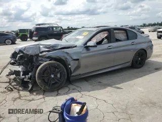 2016 BMW 5 Series 550i with VIN WBAKN9C58GD962567, listed as a Copart auction lot 58917715 with Not provided miles and Salvage title. Bid and sale history available at DreamBid. Image 1.