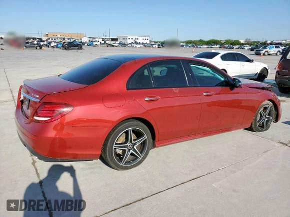 2019 Mercedes-Benz E 300 with VIN WDDZF4JB4KA542976, listed as a Copart auction lot 52230215 with Not Provided miles and Salvage Title. Bid and sale history available at DreamBid. Image 3.