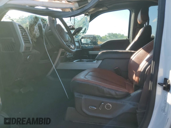 2019 Ford F-350 XL with VIN 1FT8W3BT2KEF11211, listed as a Copart auction lot 57955305 with Not provided miles and Salvage title. Bid and sale history available at DreamBid. Image 7.