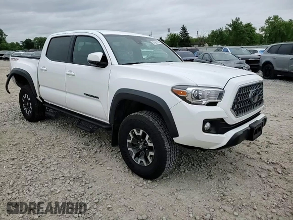 2019 Toyota Tacoma SR z VIN 3TMCZ5AN1KM190613, wystawiony jako Copart lot #57983795 z przebiegiem 41 627 mil mil oraz Szkoda całkowita • Salvage title. Historia ofert i sprzedaży dostępna na DreamBid. Obrazek 13.