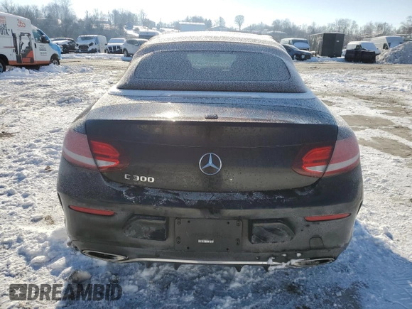 2019 Mercedes-Benz C 300 with VIN WDDWK8DB0KF795135, listed as a Copart auction lot 88027895 with 76,812 mi miles and Salvage Title. Bid and sale history available at carsss.com. Image 6.