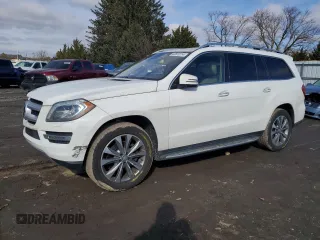 2015 Mercedes-Benz GL-Class GL 450 with VIN 4JGDF6EE5FA562742, listed as a Copart auction lot 40822214 with 131,851 mi miles. Bid and sale history available at carsss.com. Image 1.