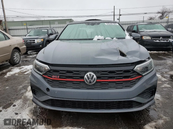 2019 Volkswagen Jetta GLI S z VIN 3VW5T7BU3KM213561, wystawiony jako Copart lot #44246165 z przebiegiem 95 787 mil mil oraz Szkoda całkowita • Salvage title. Historia ofert i sprzedaży dostępna na DreamBid. Obrazek 5.