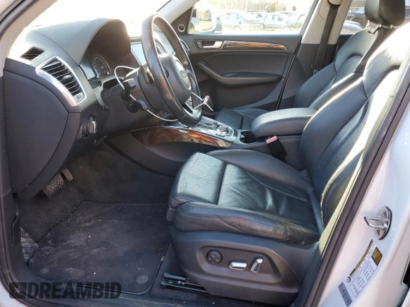 2014 Audi Q5 Premium Plus with VIN WA1LFAFP5EA045579, listed as a Copart auction lot 43961755 with 175,265 mi miles and Salvage Title. Bid and sale history available at carsss.com. Image 7.
