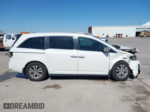 2016 Honda Odyssey EX-L with VIN 5FNRL5H67GB143706, listed as a IAAI auction lot 41736247 with 194,484 mi miles and . Bid and sale history available at DreamBid. Image 13.