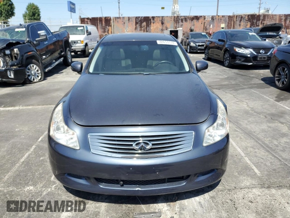2007 Infiniti G35 Journey with VIN JNKBV61E37M717985, listed as a Copart auction lot 72653114 with 180,136 mi miles and Salvage Title. Bid and sale history available at DreamBid. Image 5.