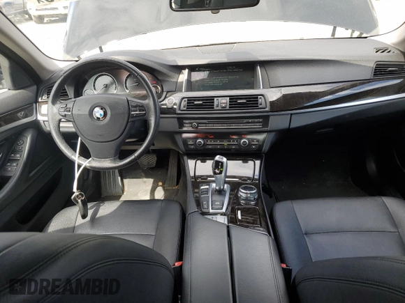2014 BMW 5 Series 535i xDrive with VIN WBA5B3C52ED536678, listed as a Copart auction lot 61606815 with 53,412 mi miles and Salvage title. Bid and sale history available at DreamBid. Image 8.