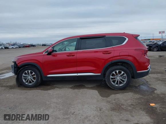2020 Hyundai Santa Fe SEL with VIN 5NMS3CAD8LH138165, listed as a IAAI auction lot 41624458 with 115,944 mi miles. Bid and sale history available at carsss.com. Image 15.