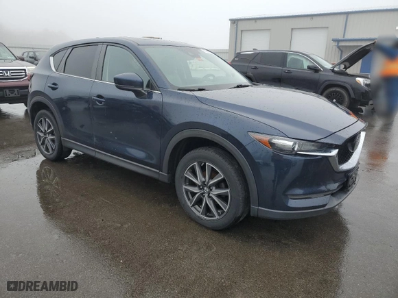 2018 Mazda CX-5 Touring with VIN JM3KFBCM3J1438709, listed as a Copart auction lot 47961605 with 117,204 mi miles and Salvage Title. Bid and sale history available at carsss.com. Image 4.