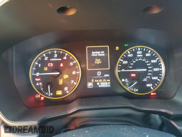 2022 Subaru Outback Wilderness with VIN 4S4BTGUDXN3242155, listed as a Copart auction lot 47000645 with 44,622 mi miles and Salvage Title. Bid and sale history available at DreamBid. Image 9.