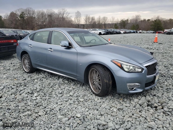 2017 Infiniti Q70L 3.7 with VIN JN1BY1PR4HM210202, listed as a Copart auction lot 48556905 with 75,998 mi miles and Salvage Title. Bid and sale history available at carsss.com. Image 4.