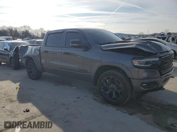 2024 Ram 1500 Limited с VIN 1C6SRFHT0RN109291, выставлен на аукционе Copart как лот 85306604 с пробегом 18 682 миль миль и Списание • Salvage title. История ставок и продаж доступна на DreamBid. Изображение 4.