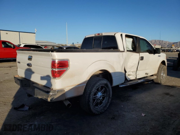 2012 Ford F-150 XL with VIN 1FTFW1EF0CKD52421, listed as a Copart auction lot 44705125 with 122,054 mi miles and Salvage Title. Bid and sale history available at carsss.com. Image 3.