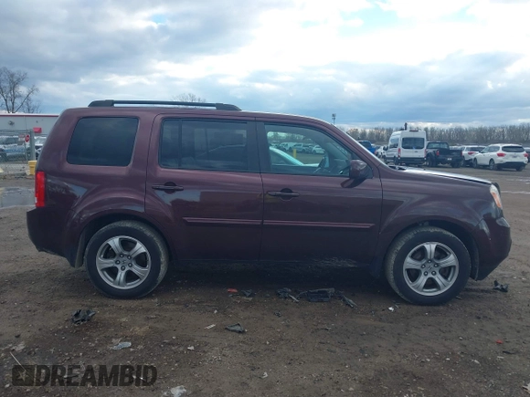 2013 Honda Pilot EX-L with VIN 5FNYF4H60DB066282, listed as a IAAI auction lot 40836817 with 244,122 mi miles and . Bid and sale history available at carsss.com. Image 13.
