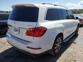 2013 Mercedes-Benz GL 450 z VIN 4JGDF7CE4DA166257, wystawiony jako Copart lot #58972195 z przebiegiem Nie podano mil oraz Czysty tytuł • Clean title. Historia ofert i sprzedaży dostępna na DreamBid. Obrazek 3.