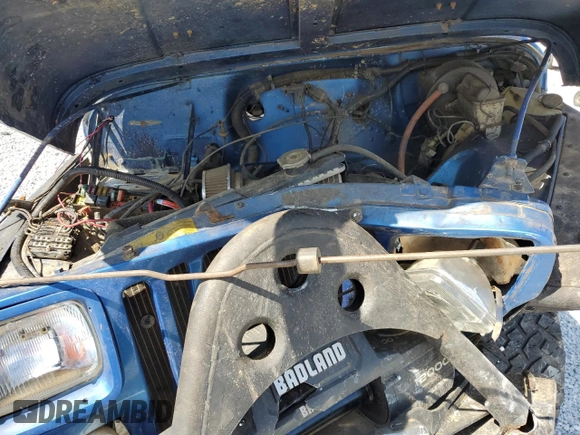 1993 Jeep Wrangler "S" with VIN 1J4FY19P3PP244827, listed as a Copart auction lot 68278774 with 0 mi miles and Salvage Title. Bid and sale history available at carsss.com. Image 13.