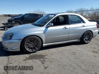 2005 Subaru Impreza Sedan (Natl) WRX with VIN JF1GD29615G500646, listed as a Copart auction lot 46108425 with 151,483 mi miles and Salvage Title. Bid and sale history available at carsss.com. Image 1.