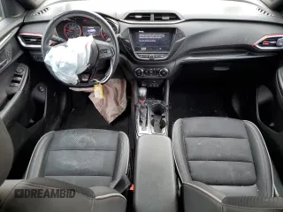 2022 Chevrolet TrailBlazer RS with VIN KL79MUSL7NB106352, listed as a Copart auction lot 50310445 with 54,566 mi miles and Salvage Title. Bid and sale history available at DreamBid. Image 8.