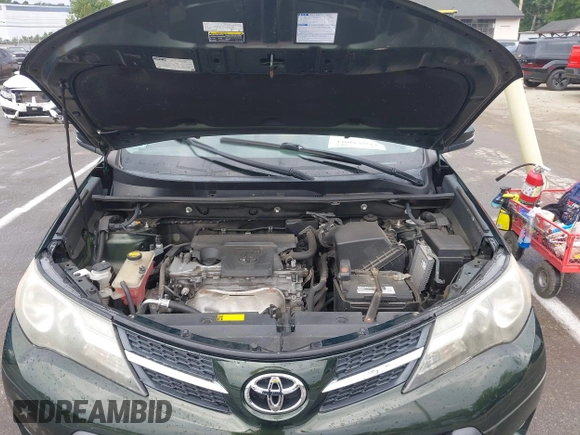 2013 Toyota RAV4 XLE with VIN 2T3RFREV9DW018383, listed as a IAAI auction lot 42655001 with 111,602 mi miles and . Bid and sale history available at DreamBid. Image 10.
