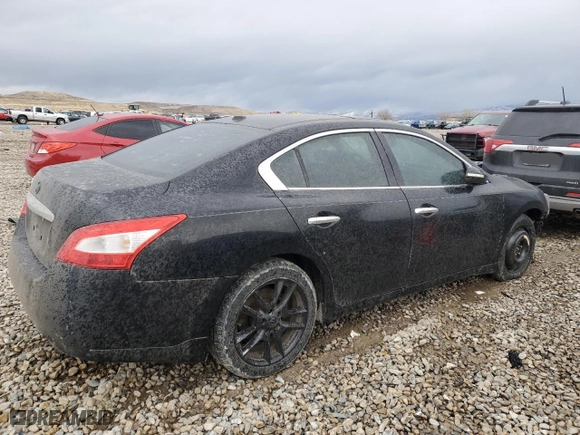 2009 Nissan Maxima 3.5 SV with VIN 1N4AA51E69C859118, listed as a Copart auction lot 86165264 with 167,548 mi miles and Salvage Title. Bid and sale history available at carsss.com. Image 3.