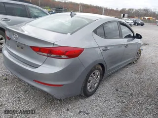 2017 Hyundai Elantra SE with VIN 5NPD74LF5HH195905, listed as a IAAI auction lot 41827708 with 84,897 mi miles. Bid and sale history available at carsss.com. Image 4.