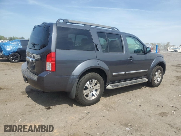 2012 Nissan Pathfinder S z VIN 5N1AR1NB1CC630232, wystawiony jako Copart lot #53378005 z przebiegiem 167 302 mil mil oraz Czysty tytuł • Clean title. Historia ofert i sprzedaży dostępna na DreamBid. Obrazek 3.