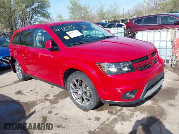 2017 Dodge Journey GT with VIN 3C4PDCEG6HT626337, listed as a IAAI auction lot 41971854 with 72,689 mi miles. Bid and sale history available at carsss.com. Image 1.
