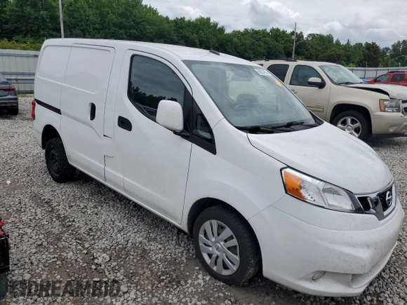 2020 Nissan NV200 SV with VIN 3N6CM0KN4LK698939, listed as a Copart auction lot 60987455 with 101,200 mi miles and Salvage title. Bid and sale history available at DreamBid. Image 4.