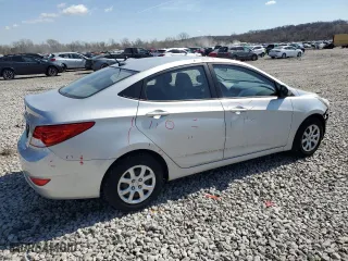2013 Hyundai Accent GLS with VIN KMHCT4AE0DU560651, listed as a Copart auction lot 50085225 with 73,771 mi miles and Salvage Title. Bid and sale history available at carsss.com. Image 3.